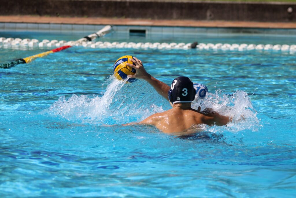 Can we play football in the swimming pool