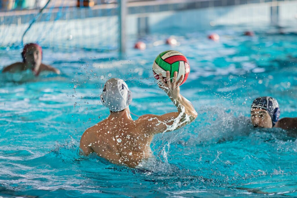Can we play football in the swimming pool